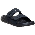 Hey Dude Wave 2 Strap Slide Classic - Ανδρικές Παντόφλες με Διπλό Λουράκι - Black/Black - Image 8