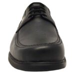 Softies 6130 Ανδρικά Δερμάτινα Casual Παπούτσια Μαύρα Ανατομικά - Image 6