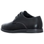 Softies 6971 Ανδρικά Δερμάτινα Casual Παπούτσια Μαύρα Ανατομικά - Image 3