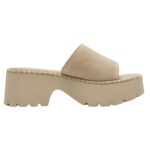 Tamaris 1-27235-46-341 Γυναικεία Δερμάτινα Mules Ταμπά με Σφηνοειδές Τακούνι