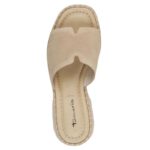 Tamaris 1-27235-46-341 Γυναικεία Δερμάτινα Mules Ταμπά με Σφηνοειδές Τακούνι - Image 5