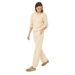 Tamaris Δερμάτινα Γυναικεία Sneakers Taupe Comfort-Lining 1-23723-44-341 - Image 4