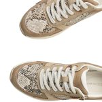 Tamaris Essentials Γυναικεία Sneakers Beige Snake με Σφηνοειδές Τακούνι 5cm 1-23754-45-483 - Image 6