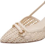 Tamaris Slingback Γόβες Ivory Leather Comfort TOUCH-IT 1-29634-44-418 - Image 4
