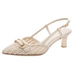 Tamaris Slingback Γόβες Ivory Leather Comfort TOUCH-IT 1-29634-44-418 - Image 5