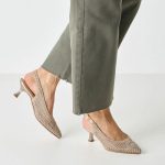 Tamaris Slingback Γόβες Light Gold Metallic Comfort Touch-It 1-29626-46-933 - Image 8