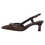 Tamaris Slingback Γόβες Mocca Leather Mix με Τακούνι 5.5cm & TOUCH-IT 1-29634-44-304 - Image 3