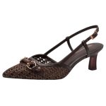 Tamaris Slingback Γόβες Mocca Leather Mix με Τακούνι 5.5cm & TOUCH-IT 1-29634-44-304 - Image 6