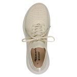 Tamaris Vegan Sneakers Beige Platform με Ortholite 1-23715-46-418 - Image 3