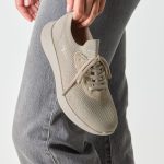 Tamaris Vegan Sneakers Beige Platform με Ortholite 1-23715-46-418 - Image 4