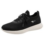Tamaris Vegan Sneakers Black Platform με Ortholite 1-23715-46-001 - Image 6