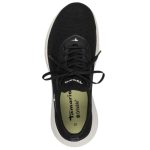 Tamaris Vegan Sneakers Black Platform με Ortholite 1-23715-46-001 - Image 4