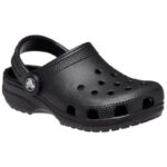 Crocs Classic Clog K 206991-001 Παιδικά Ανατομικά Σαμπό Θαλάσσης Μαύρο - Image 4