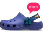 Crocs Classic Light-Up Clog K 211892-4WH Παιδικά Φωτιζόμενα Σαμπό Bright Cobalt Μπλε - Image 4