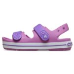 Crocs Crocband Clog K 209423-6WQ Παιδικά Σαμπό Μωβ Ανατομικά Παπουτσάκια Θαλάσσης - Image 5