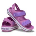 Crocs Crocband Clog K 209423-6WQ Παιδικά Σαμπό Μωβ Ανατομικά Παπουτσάκια Θαλάσσης - Image 6