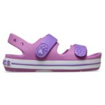 Crocs Crocband Clog K 209424-6WQ Παιδικά Σαμπό Μωβ / Ροζ Ανατομικά Παπουτσάκια Θαλάσσης