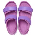 Crocs Crocband Clog K 209424-6WQ Παιδικά Σαμπό Μωβ / Ροζ Ανατομικά Παπουτσάκια Θαλάσσης - Image 4