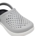 Crocs Inmotion Clog 209964-1FT Unisex Σαμπό Ανατομικά Γκρι / Μαύρο - Image 4