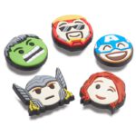 Crocs Jibbitz™ Avengers Emojis 5-Pack Σετ Διακοσμητικά Παπουτσιού 10010006 - Image 3