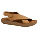 Fantasy Sandals Victoria S929 Γυναικεία Δερμάτινα Σανδάλια Ταμπά Ανατομικά Comfort