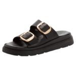 Tamaris 1-27239-42-003 Δερμάτινα Πέδιλα Μαύρα - Πλατφόρμα 3,5cm και TOUCH-IT - Image 10