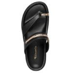 Tamaris 1-27415-46-001 Δερμάτινα Footbed Σανδάλια Slides χωρίς Κούμπωμα - Image 7
