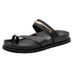 Tamaris 1-27415-46-001 Δερμάτινα Footbed Σανδάλια Slides χωρίς Κούμπωμα - Image 8