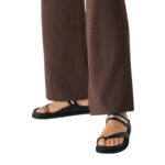 Tamaris 1-27415-46-001 Δερμάτινα Footbed Σανδάλια Slides χωρίς Κούμπωμα - Image 5