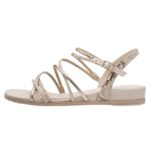 Tamaris 1-28103-42-271 Vegan Γκρι Σανδάλια σε Φαρδιά Γραμμή και TOUCH-IT - Image 7