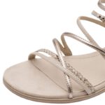 Tamaris 1-28103-42-271 Vegan Γκρι Σανδάλια σε Φαρδιά Γραμμή και TOUCH-IT - Image 5
