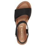 Tamaris 1-28118-44-001 Vegan Μαύρες Πλατφόρμες  TOUCH-IT και Τακούνι 4,5cm - Image 4