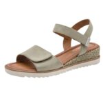 Tamaris 1-28118-44-771 Vegan Λαδί Πλατφόρμες  TOUCH-IT και Τακούνι 4,5cm - Image 7