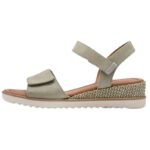 Tamaris 1-28118-44-771 Vegan Λαδί Πλατφόρμες  TOUCH-IT και Τακούνι 4,5cm - Image 4