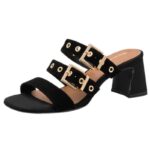 Tamaris Δερμάτινα Γυναικεία Mules 1-27222-46-001 Ανατομικός Πάτος Touch-It Μαύρα - Image 4