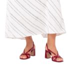 Tamaris Πέδιλα 1-28339-46-559 Με ANTIshokk, ANTIslide και Τακούνι 7cm - Image 3