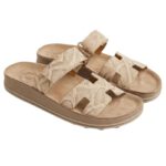 Ανατομικές Πλατφόρμες Fantasy Sandals Bianca S347 Rose Gold Lizard - Image 3