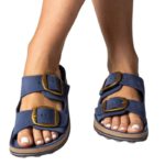 Ανατομικές Πλατφόρμες Fantasy Sandals Despoina S310 Royal Blue - Image 4