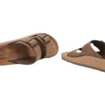 Ανδρικά Δερμάτινα Ανατομικά Σανδάλια Fantasy Sandals 001 Brown Nubuck - Image 3