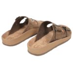 Ανδρικά Δερμάτινα Ανατομικά Σανδάλια Fantasy Sandals 001 Brown Nubuck - Image 6