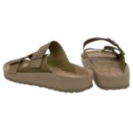 Ανδρικά Δερμάτινα Ανατομικά Σανδάλια Fantasy Sandals 001 Leonidas Khaki - Image 4
