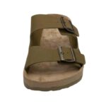 Ανδρικά Δερμάτινα Ανατομικά Σανδάλια Fantasy Sandals 001 Leonidas Khaki - Image 5