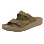 Ανδρικά Δερμάτινα Ανατομικά Σανδάλια Fantasy Sandals 001 Leonidas Khaki - Image 6