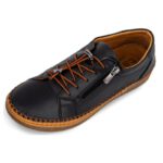 Γυναικεία Casual Comfort Tatoo 261756 Μαύρα Δερμάτινα Παπούτσια - Image 5