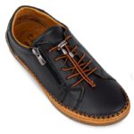Γυναικεία Casual Comfort Tatoo 261756 Μαύρα Δερμάτινα Παπούτσια - Image 6