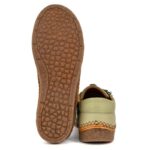 Γυναικεία Casual Comfort Tatoo 261756 Βεραμάν Δερμάτινα Παπούτσια - Image 4