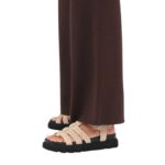 Μπεζ Σφηνοειδή Σανδάλια Modern Wedge και Touch-It Tamaris 1-28402-46-400 - Image 8