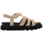 Μπεζ Σφηνοειδή Σανδάλια Modern Wedge και Touch-It Tamaris 1-28402-46-400