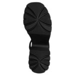Πλατφόρμα 8cm και Velcro Tamaris 1-28377-46-003 Δερμάτινα Σανδάλια - Image 5