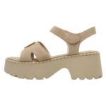 Πλατφόρμα 8cm και Velcro Tamaris 1-28377-46-341 Δερμάτινα Σανδάλια - Image 8
